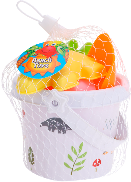 Изображение Набор для песка Купман 6 предметов с лейкой Купман Интернэшнл п/у, 1 шт