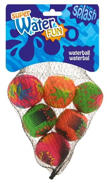 Изображение Мяч для иры в воде 5см Купман разноцветный Купман Интернэшнл м/у, 6 шт