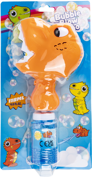 Изображение Мыльные пузыри 118 мл Купман голова динозавра Купман Интернэшнл п/у, 1 шт