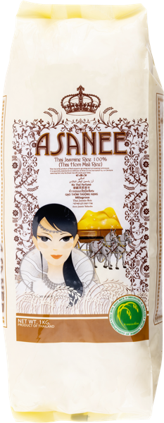 Изображение Рис жасминовый Асани Тай Хом Мали Голден Грейн Интерпроз м/у, 1 КГ