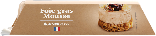 Изображение Фуа-гра мусс Ипатов из мяса утки Французская ферма п/у, 85 г