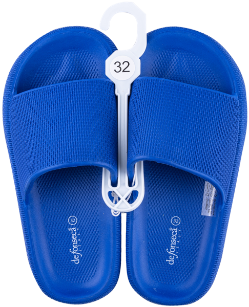 Изображение Тапочки детские пляжные Де Фонсека варацце UA53R1 синие Де Фонсека м/у, 1 пара