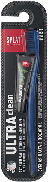 Изображение Зубная щетка жесткая Сплат Профешнл ультра клин Сплат Косметика п/у, 1 шт