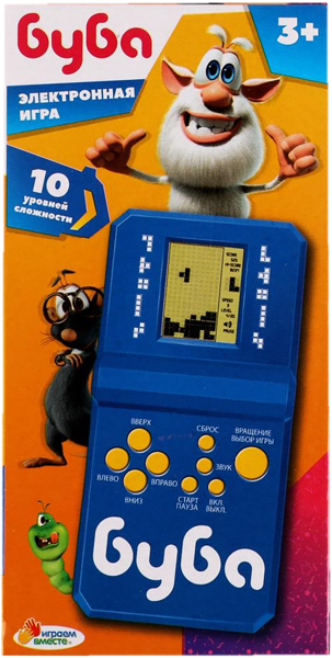 Изображение Игра Буба электронная логическая Играем вместе к/у, 1 шт