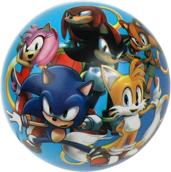 Изображение Мяч 23 см Играем вместе соник Играем вместе сетка, 1 шт