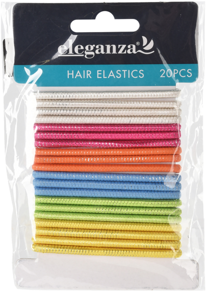 Изображение Резинка для волос Купман 6 цветов Купман Интернэшнл м/у, 20 шт