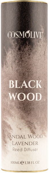Изображение Аромадиффузор интерьерный Космолив черное дерево Космолив Козметик к/у, 100 мл