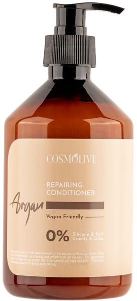Изображение Кондиционер для повреж волос Космолив аргана восстановление Космолив Козметик п/у, 500 мл