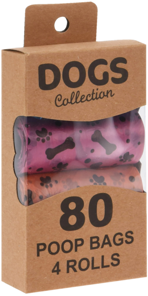 Изображение Пакеты для выгула собак Купман цветные в рулоне Купман Интернэшнл к/у, 80 шт