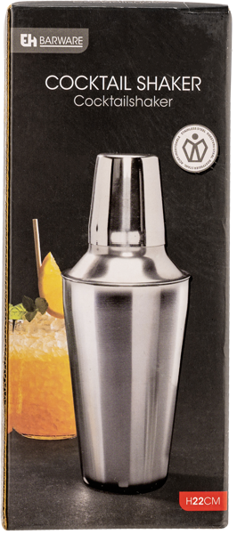 Изображение Шейкер 500мл для коктейлей Купман нерж сталь Купман Интернэшнл к/у, 1 шт