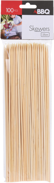 Изображение Шпажки 25см для барбекю Купман бамбук Купман Интернэшнл м/у, 100 шт