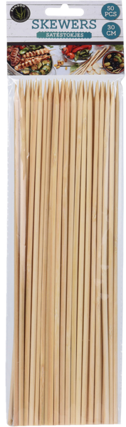 Изображение Шпажки 30см для барбекю Купман бамбук Купман Интернэшнл м/у, 50 шт