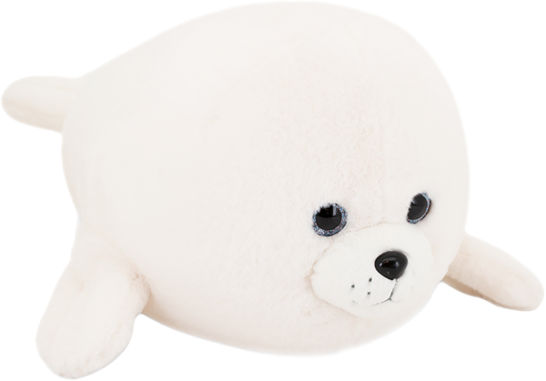 Изображение Мягкая игрушка 50 см Оушен морской котик белый Оранж Тойс , 1 шт