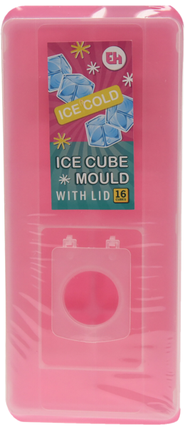 Изображение Форма 26*10см для льда Купман 16 кубиков с крышкой Купман Интернэшнл , 1 шт