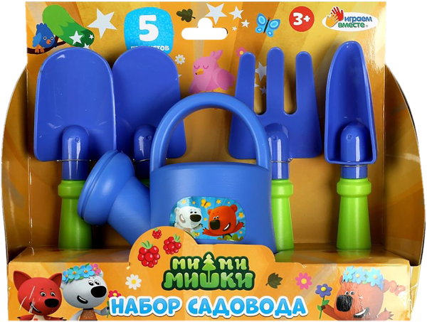 Изображение Набор садовода игровой Играем вместе ми-ми-мишки Играем вместе к/у, 1 шт