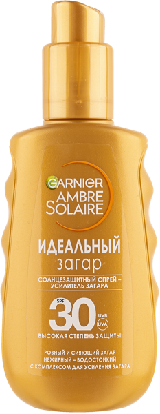 Изображение Масло для загара Амбр солер идеальный загар СПФ30+ Лореаль п/у, 200 мл