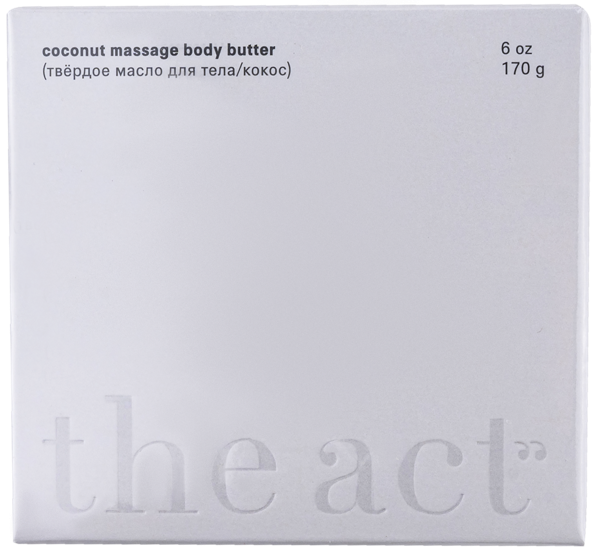 Изображение Баттер для тела Экт кокос увлажняющий Экт ООО к/у, 170 мл