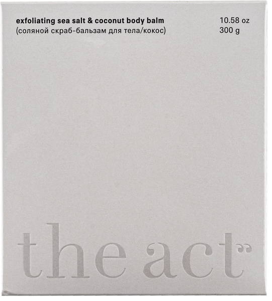 Изображение Скраб для тела солевой Экт очищающий кокос Экт ООО к/у, 300 мл