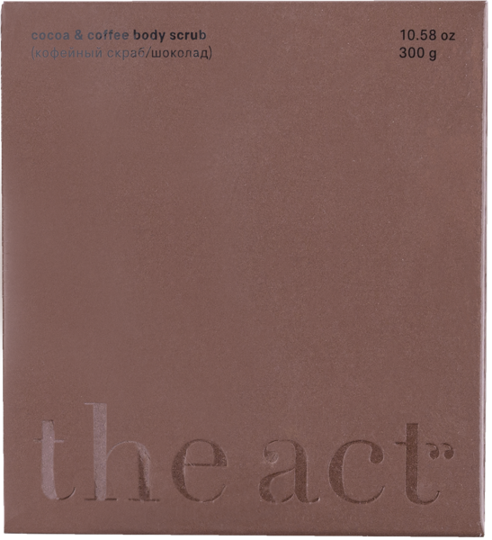 Изображение Скраб для тела кофейный Экт очищающий и питающий Экт ООО к/у, 300 мл