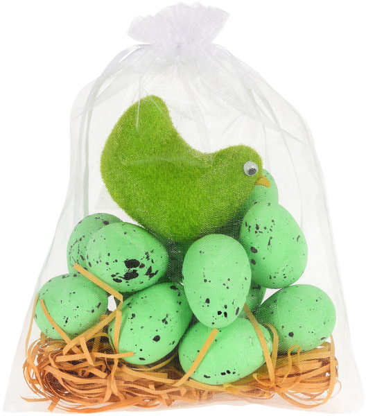 Изображение Сувенир Пасхальный Купман яйцо перепелиное цветное Купман Интернэшнл м/у, 12 шт