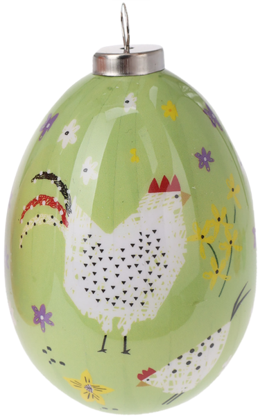 Изображение Подвеска 4,5*6,5см пасхальная Купман яйцо цветное Купман Интернэшнл , 2 шт