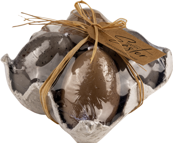 Изображение Свеча 4*6см Купман пасхальные яйца цветная Купман Интернэшнл , 4 шт