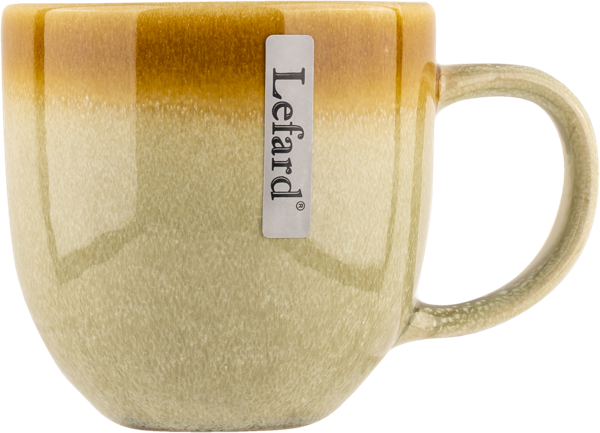 Изображение Кружка 340мл Лефард зелено-коричневая Лефард , 1 шт