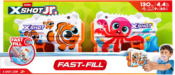 Изображение Водное оружие Икс шот бластер фаст филл джуниор Зуру к/у, 1 шт