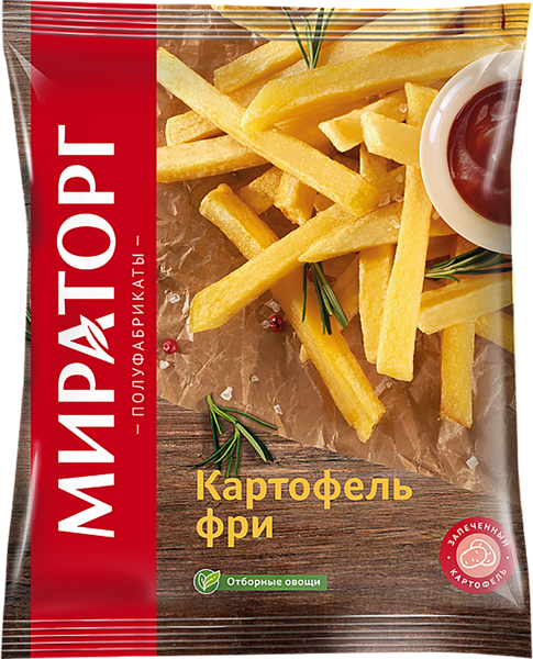 Изображение Корнеплод замороженный Мираторг картофель фри Трио-Инвест м/у, 500 г