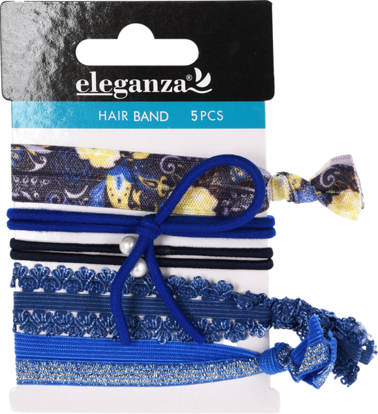 Изображение Резинка для волос Купман плоская разноцветная Купман Интернэшнл м/у, 5 шт