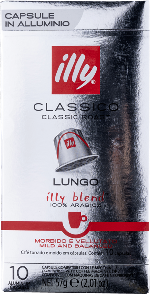 Изображение Кофе в капсулах 10шт Илли лунго Илликаффе кор, 57 г