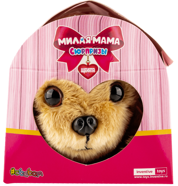 Изображение Игрушка сюрприз Сбабам любимый питомец щенята Тима Промошнл к/у, 1 шт