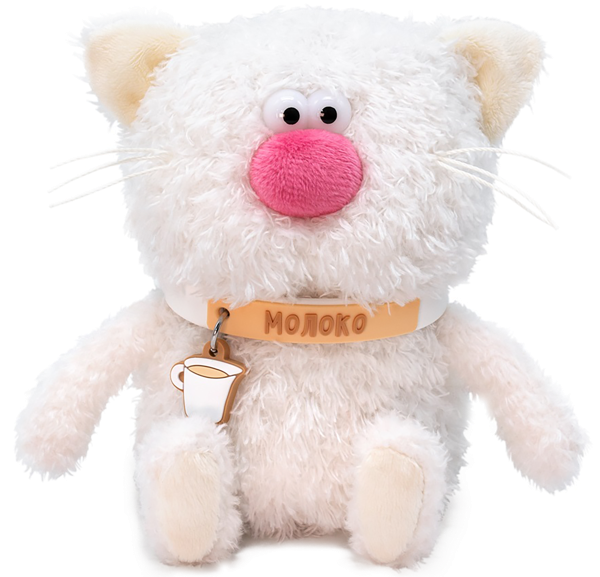 Изображение Мягкая игрушка 12 см Будибаса кофейные коты молоко МПП ООО к/у, 1 шт