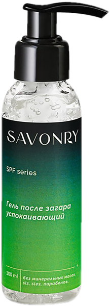 Изображение Гель после загара Савонри регенерация и увлажнение Савонри ООО п/у, 100 мл