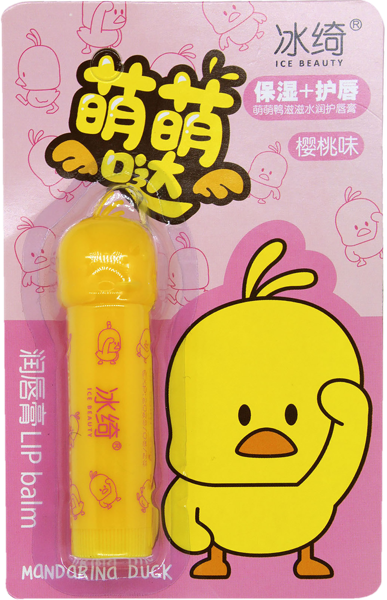 Изображение Бальзам питающий для губ Бинци вишня 4,5 г Менгфейе Косметикс п/у, 1 шт