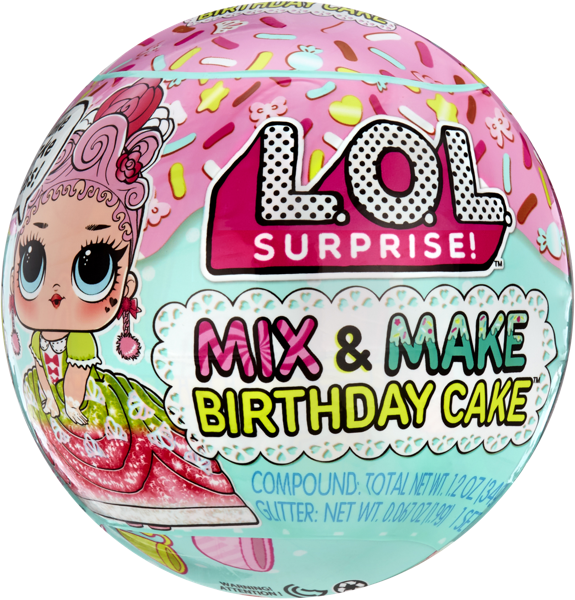 Изображение Игрушка сюрприз Лол ми энд ми кейк МГА п/у, 1 шт