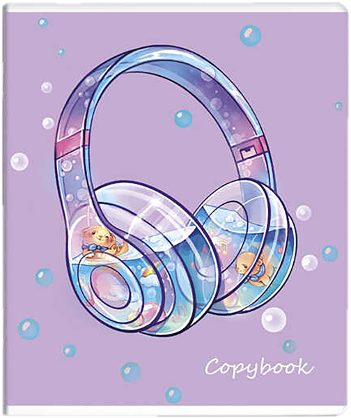 Изображение Тетрадь 48л клетка Феникс+ водная фантазия Феникс+ , 1 шт