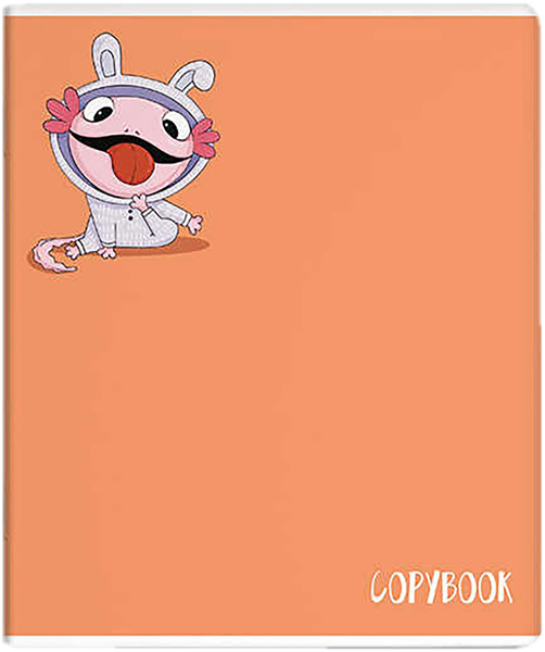 Изображение Тетрадь 48л клетка Феникс+ парочка аксолотлей Феникс+ , 1 шт