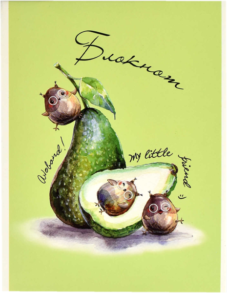 Изображение Блокнот 40л клетка Феникс+ А5 авокадо Феникс+ , 1 шт