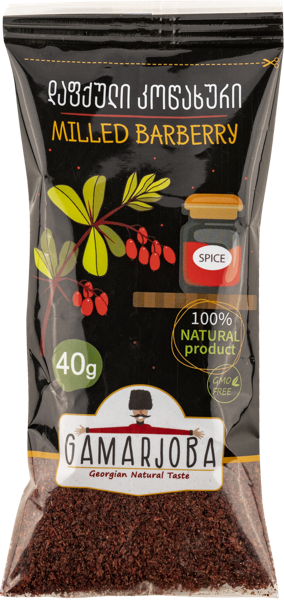 Изображение Барбарис молотый Гамарджоба Коцахури Сандро и компания п/у, 40 г