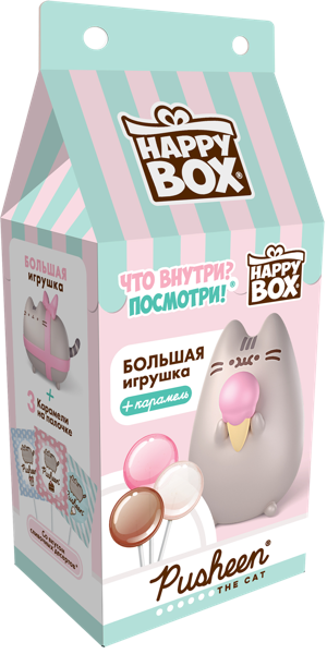 Изображение Карамель с игрушкой Пушин Сладкая сказка кор, 30 г