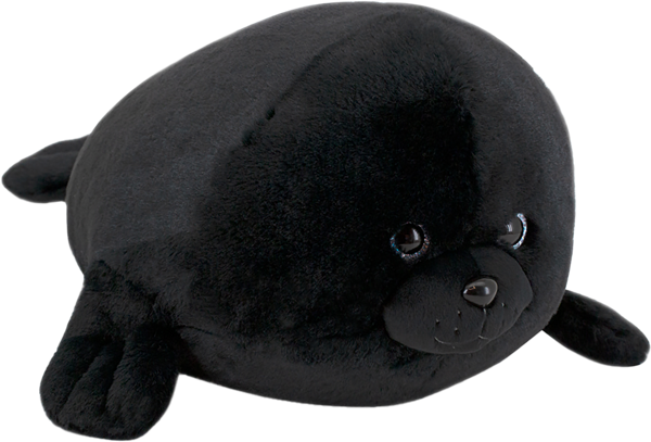 Изображение Мягкая игрушка 50 см Оушен морской котик черный Оранж Тойс , 1 шт