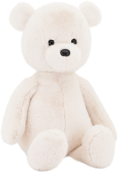 Изображение Мягкая игрушка 50 см Оранж тойс медвежонок тёпа белый Оранж Тойс , 1 шт