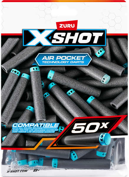 Изображение Стрелы для бластера Икс шот Зуру м/у, 50 шт