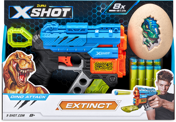 Изображение Бластер Икс шот дино инстинкт Зуру к/у, 1 шт
