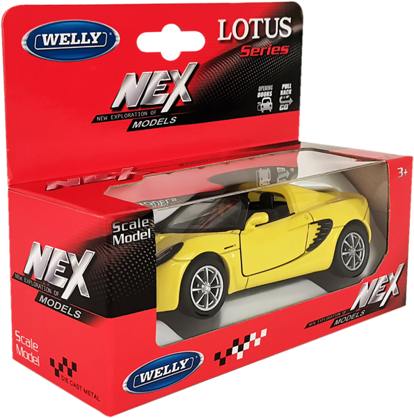 Изображение Машина 1:38 Велли лотус элис 111s 2003 Велли Фэктори ЛТД к/у, 1 шт