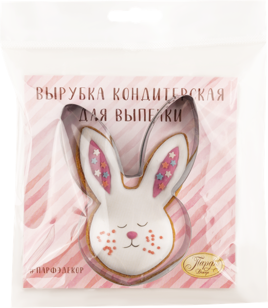 Изображение Форма для печенья Домашняя кухня заяц Топ Продукт м/у, 1 шт