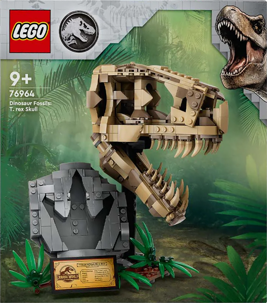 Изображение Конструктор с 9 лет 76964 Лего джурасик ворлд череп тираннозавра рекса Лего к/у, 1 шт