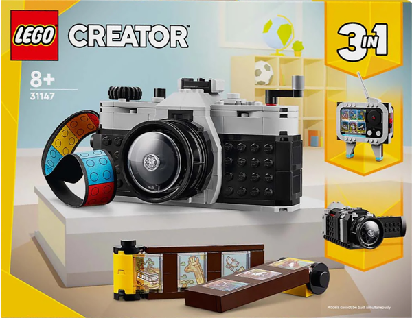 Изображение Конструктор с 8 лет 31147 Лего криэйтор ретро-камера 3в1 Лего к/у, 1 шт