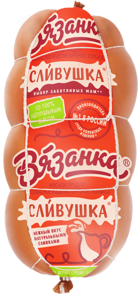Изображение Колбаса вареная Вязанка сливушка Стародворские колбасы п/а, 450 г